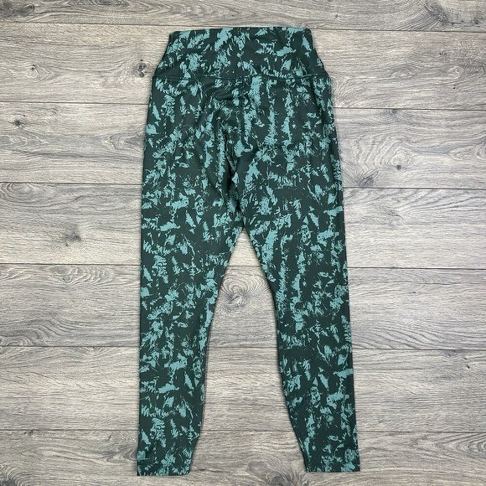 Nike Leggings Womens Vintage Green Speckled‎ High Waisted 7/8 Printed Small NWT - Picture 9 of 10